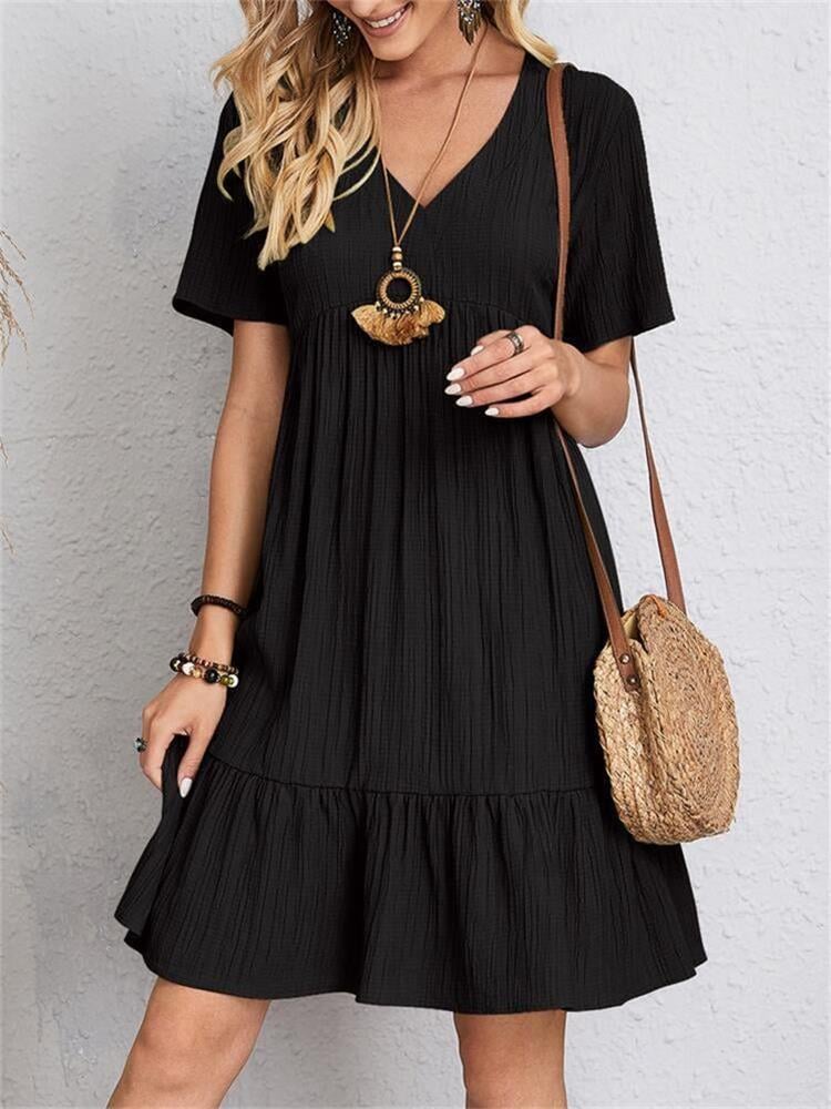 Cassimok.com Bohemian V-Neck Vintage Dresses - Your Perfect Summer Style