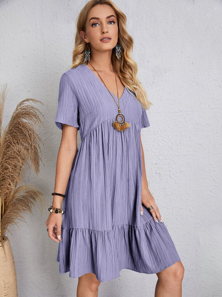 Cassimok.com Bohemian V-Neck Vintage Dresses - Your Perfect Summer Style