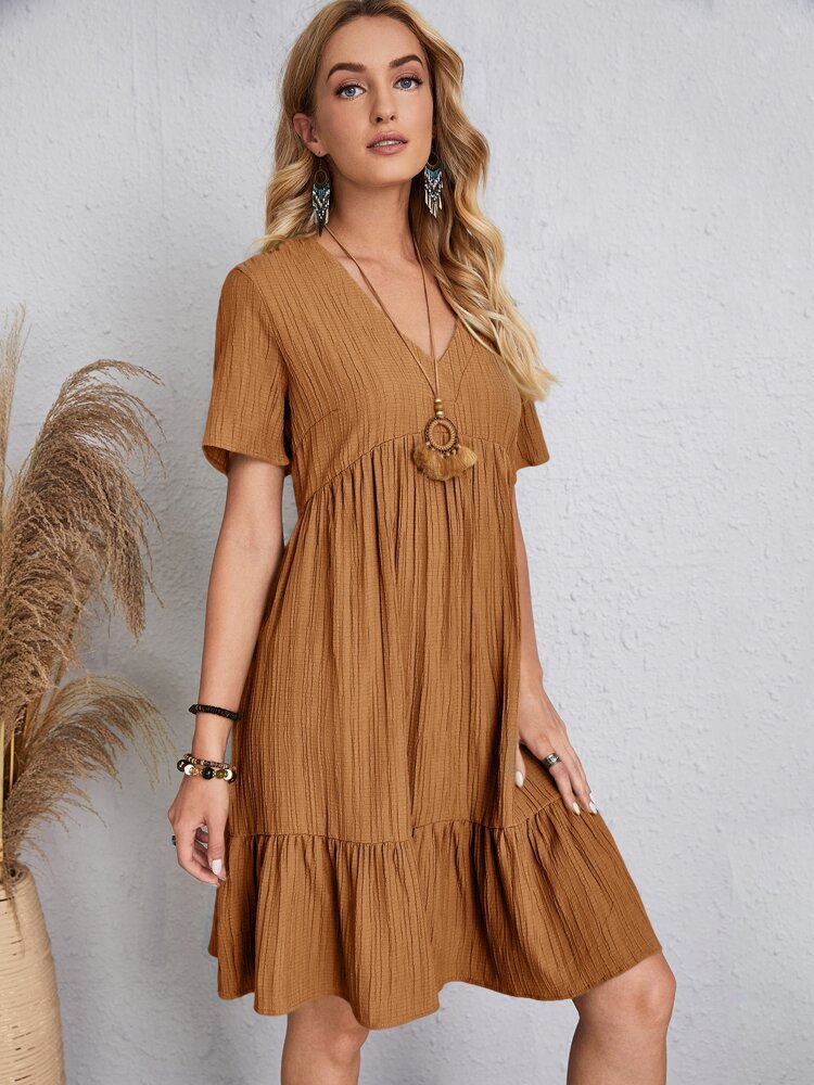 Cassimok.com Bohemian V-Neck Vintage Dresses - Your Perfect Summer Style
