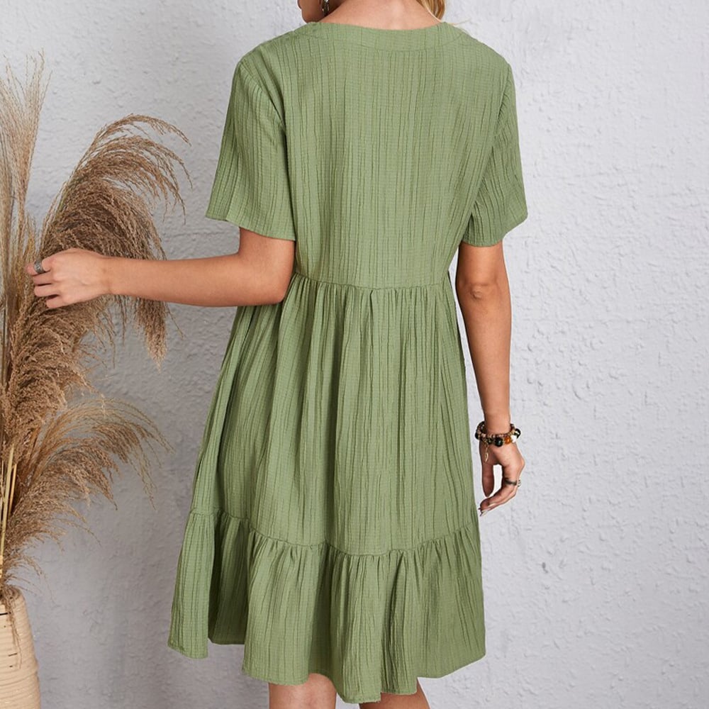 Cassimok.com Bohemian V-Neck Vintage Dresses - Your Perfect Summer Style