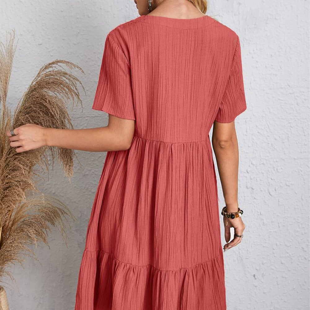 Cassimok.com Bohemian V-Neck Vintage Dresses - Your Perfect Summer Style