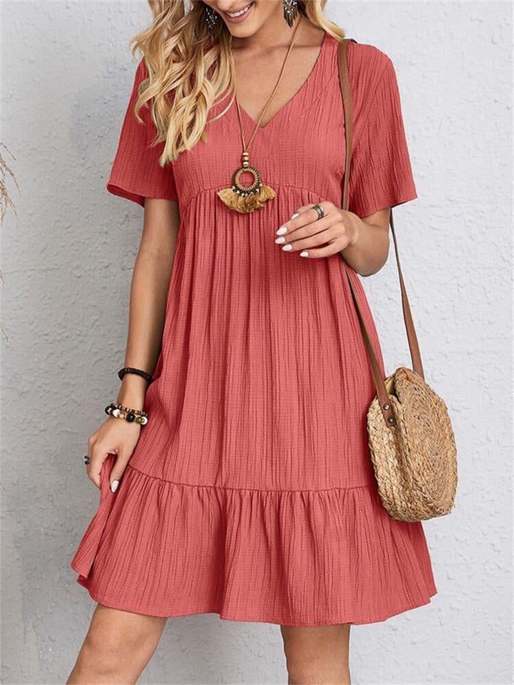 Cassimok.com Bohemian V-Neck Vintage Dresses - Your Perfect Summer Style