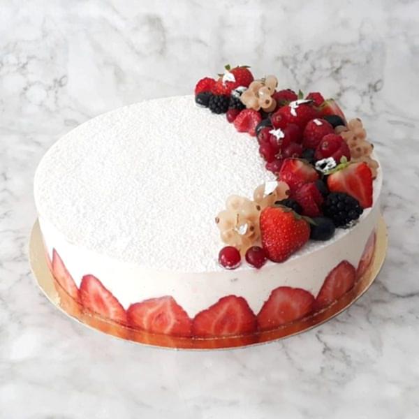 Fraisier vanille